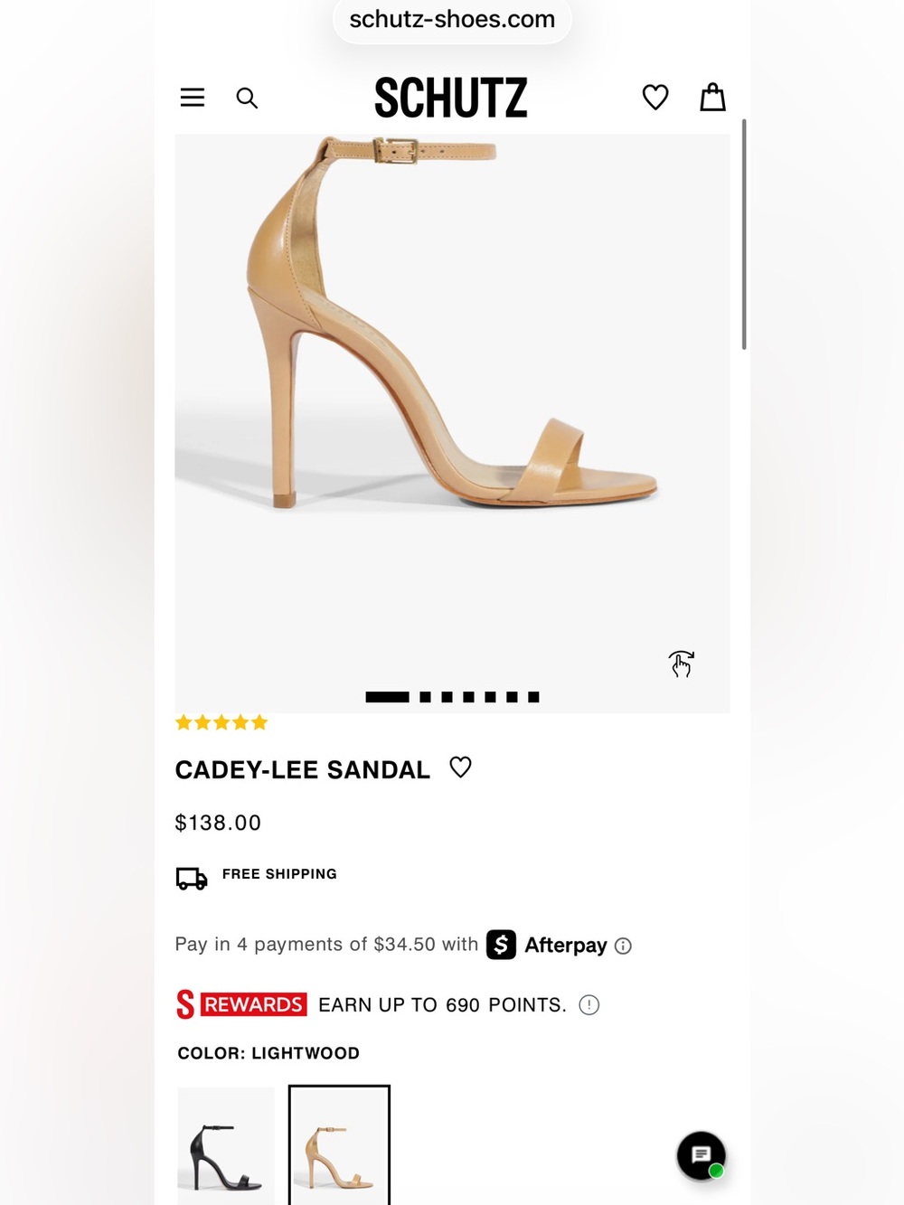 NEW Schutz Nude Ankle-Strap Stiletto Sandals Cadey Lee 8 - Picture 11 of 11